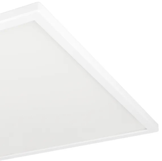 Plafonieră LED RGBW dimabilă de exterior Eglo 901476 ROVITO-Z 17W/230V 50x50cm IP44 alb