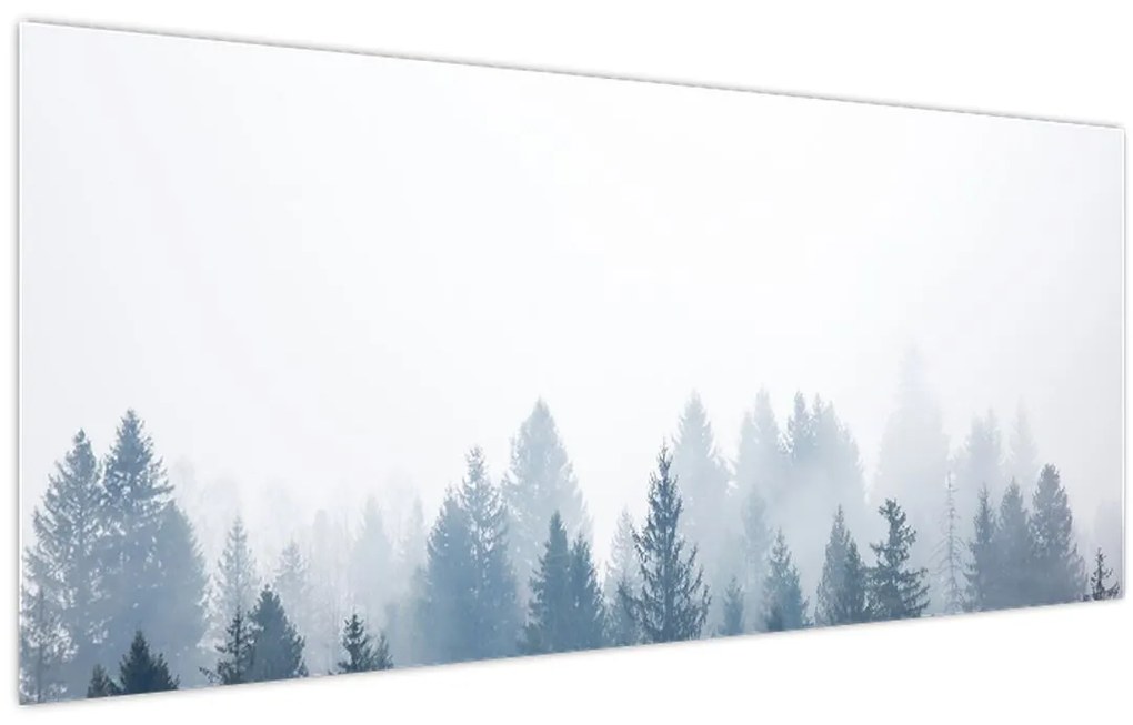 Tablou - Pădure cețoasă (120x50 cm)