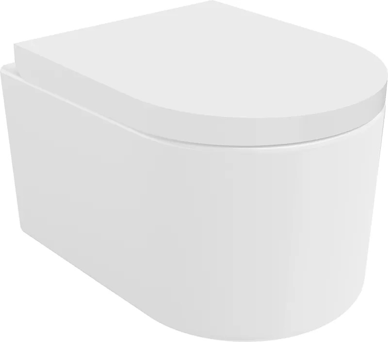 Mexen Sofia vas wc fără margini cu capac cu închidere lentă, durabil, duroplast, alb lucios - 30540200