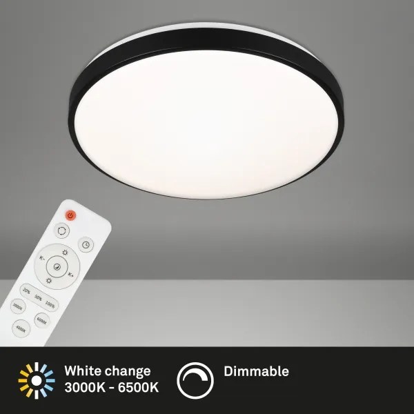 Plafonieră LED dimabilă Briloner 3430-015 MANNY LED/48W/230V + telecomandă