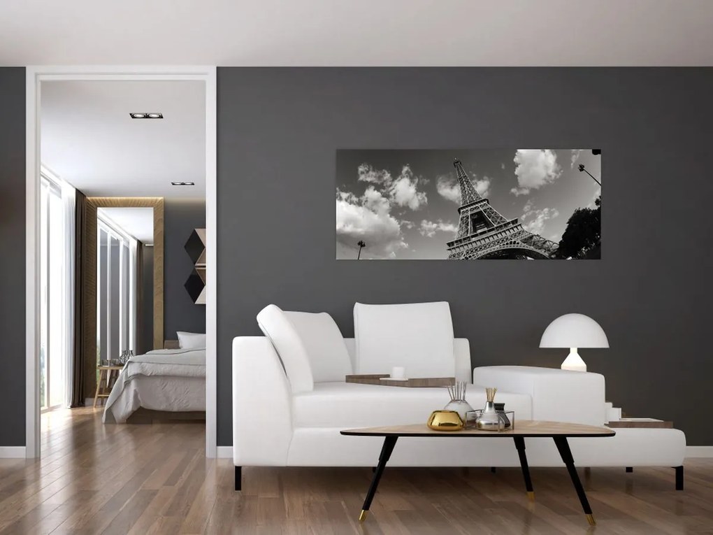 Tablou - Turnul Eiffel din Paris (120x50 cm)