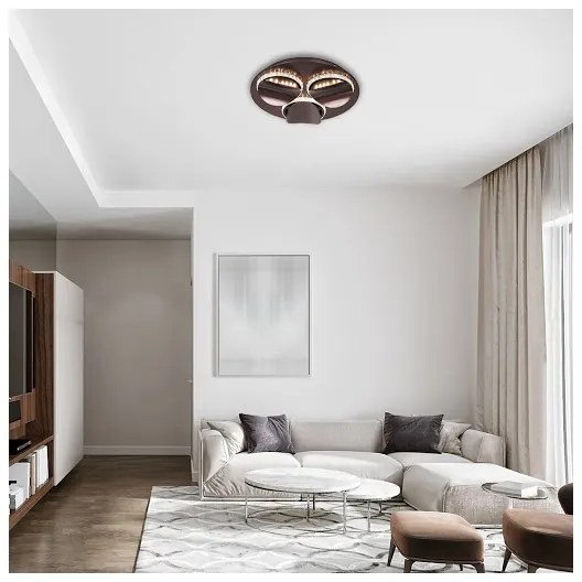 Rabalux 5050 - Lampă de tavan LED cu intensitate reglabilă CAPRIANA LED/18W/230V