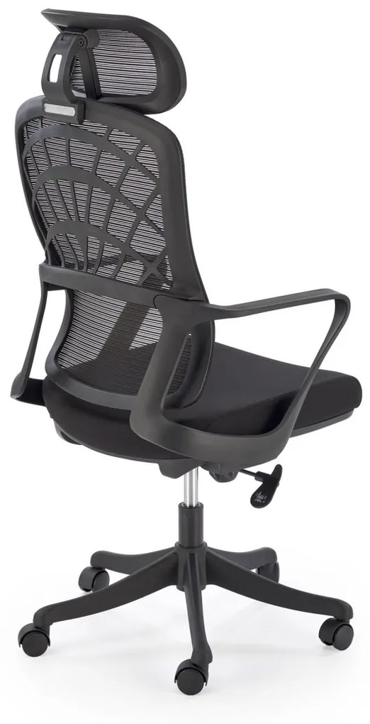 Scaun de birou Vesuvio negru H121 cm