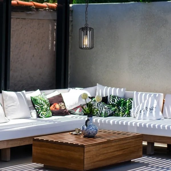 Lustră de exterior Rabalux 77107 TARPA 1xE27/40W/230V IP44