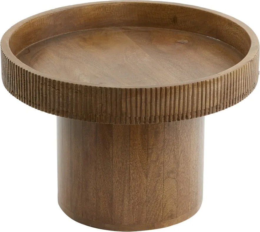 Măsuță auxiliară rotundă din lemn de mango ø 50 cm Kalomo – Light & Living