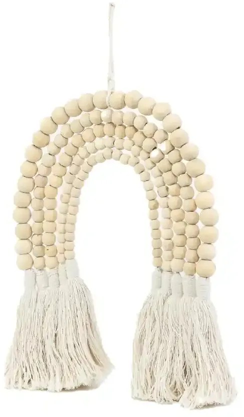 DECORAȚIUNE MACRAME WHITE HANDMADE