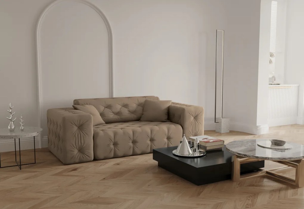 Supermobel Canapea MODEST, 186x73x88, opera cream