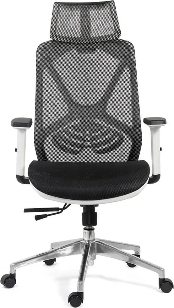 Scaun ergonomic SYYT 9503 negru, tetieră 2D și șezut culisant