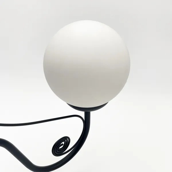 Lustră pe lanț Brilagi COTTAGE 3xG9/40W/230V negru/alb