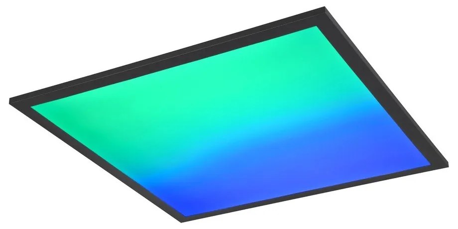 Plafonieră neagră LED 44.5x44.5 cm Beta – Reality