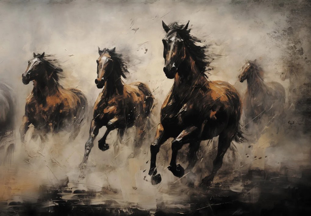 Fototapet - Cai I. (147x102 cm)