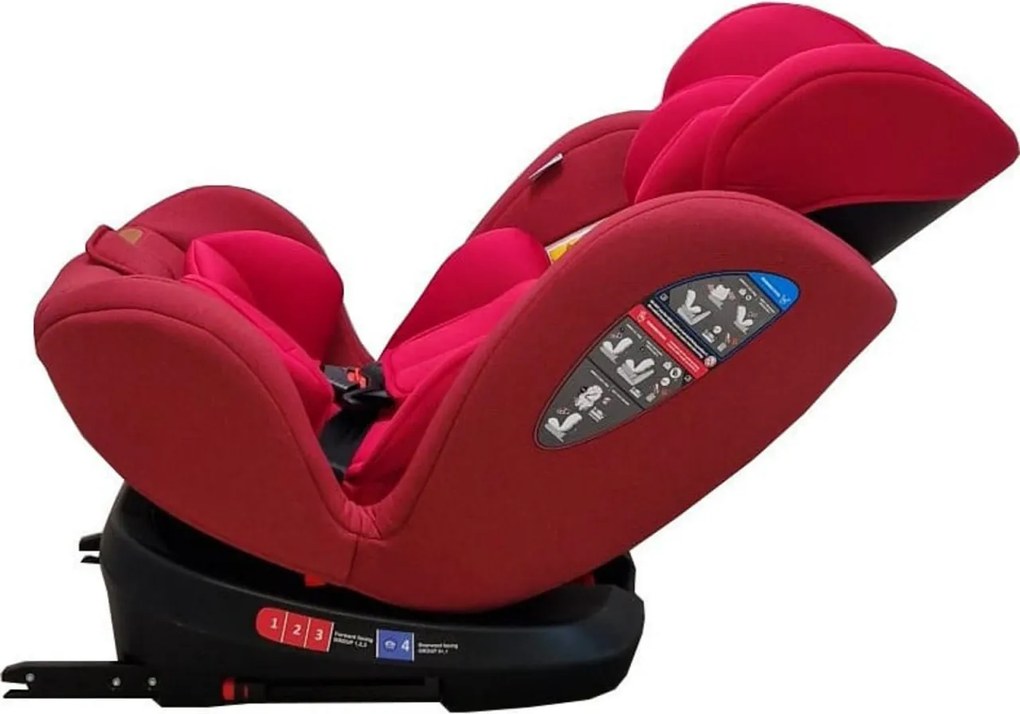 Scaun Auto cu Isofix NOVOKIDS™ Safety Seat 7000, Cu rotire 360 grade, 0-36 kg, Tetiera reglabila pe inaltime, Omologare R-129 i-Size, Transformabil