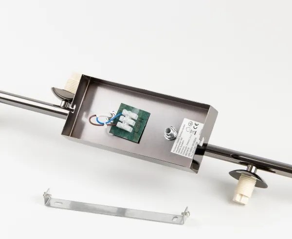 Brilagi - Lustră LED aplicată MILLA 7xG9/3W/230V, negru cromat/sticlă fumurie