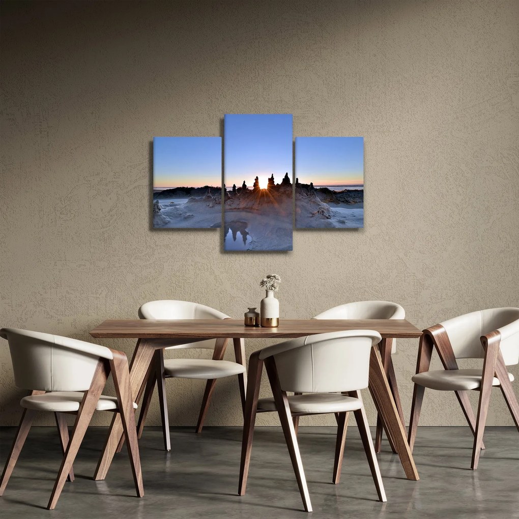 Tablou cu scenerie de nisip (90x60 cm)