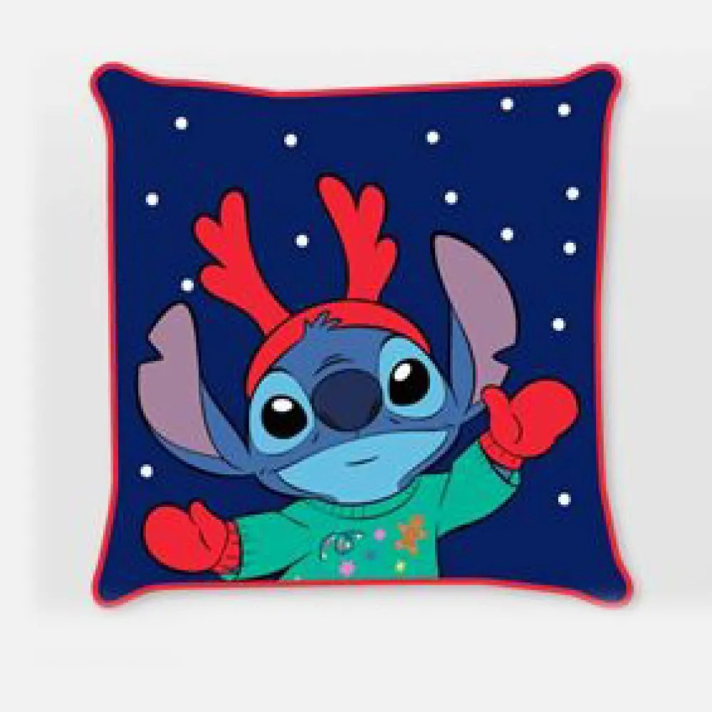 Disney Lilo și Stitch Antler Husă de pernă de Crăciun 40x40 cm Catifea