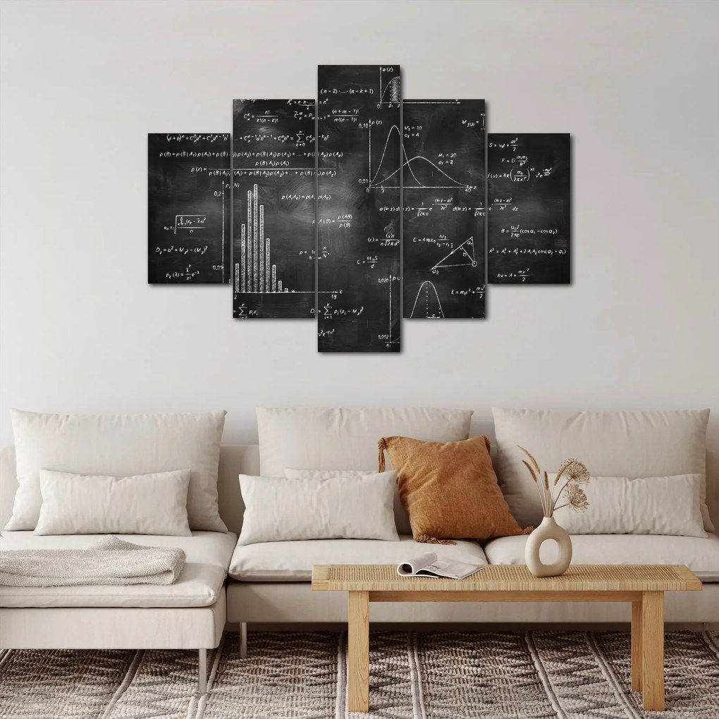 Tablou - Dragoste de numere (150x105 cm)