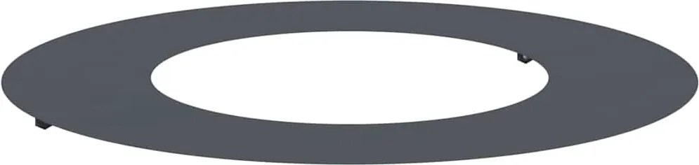 vidaXL potrivit pentru inel de copac plat Antracit Ø40 / 70 cm Oțel