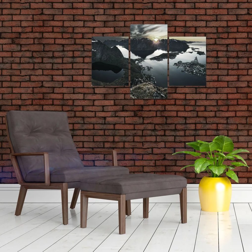 Tablou - Munții norvegieni (90x60 cm)