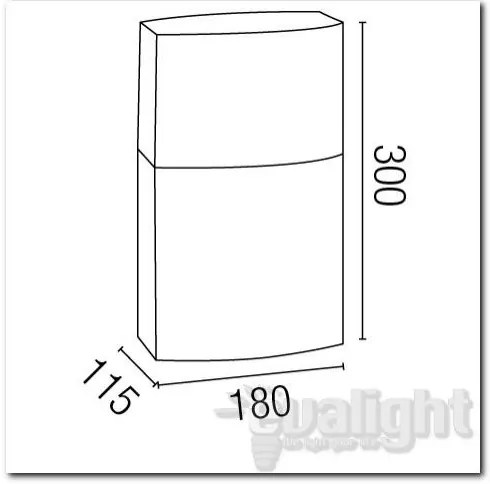 Stalp exterior IP44 Datna 74441