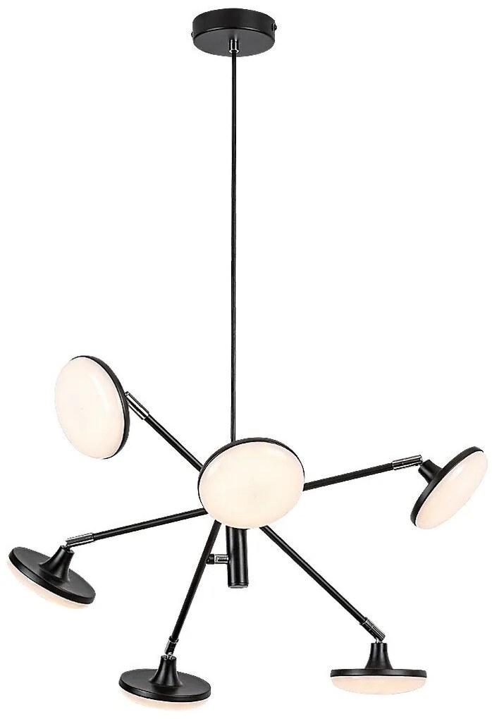 Lustra suspendata cu 6 surse de lumina LED Madi