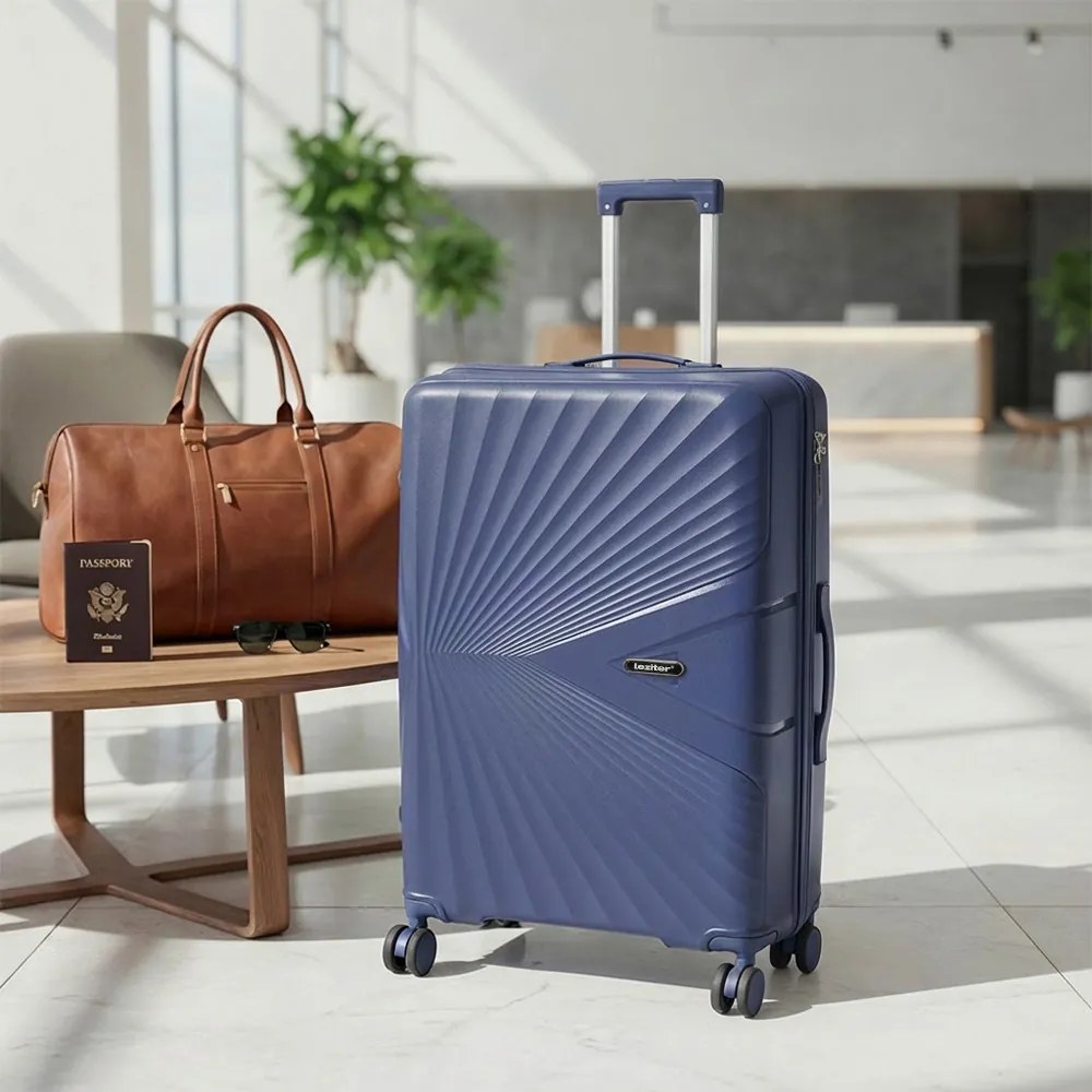 Valiză medie Travelux Endure cu hardtop 42x65x24 cm albastru închis