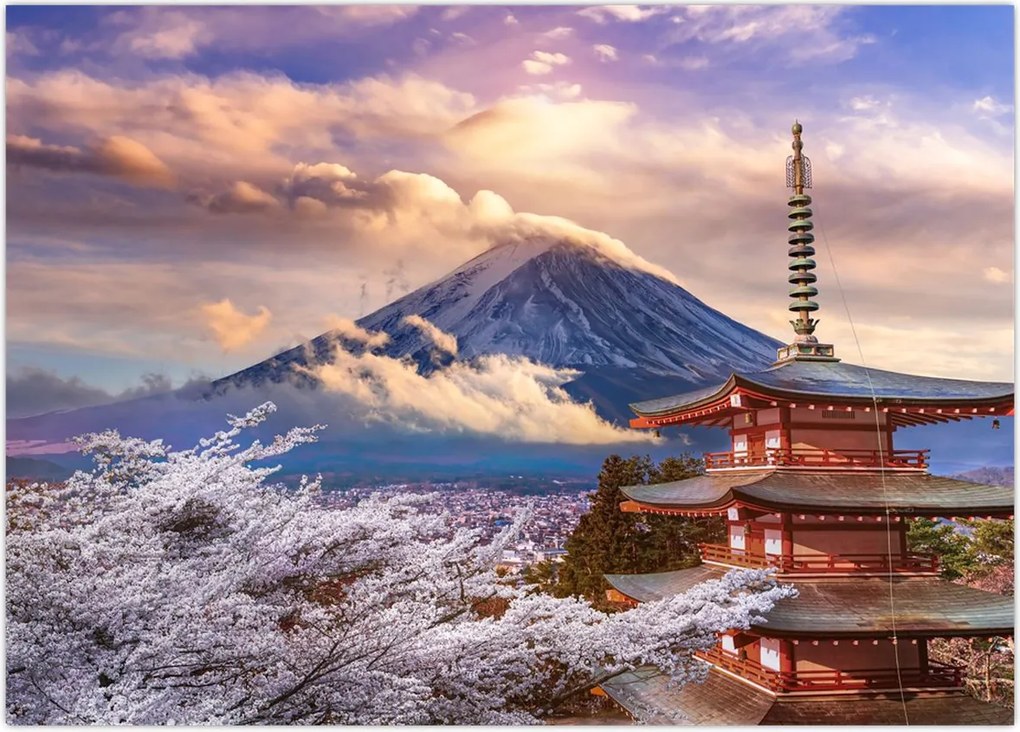 Tablou - Muntele Fuji (70x50 cm)