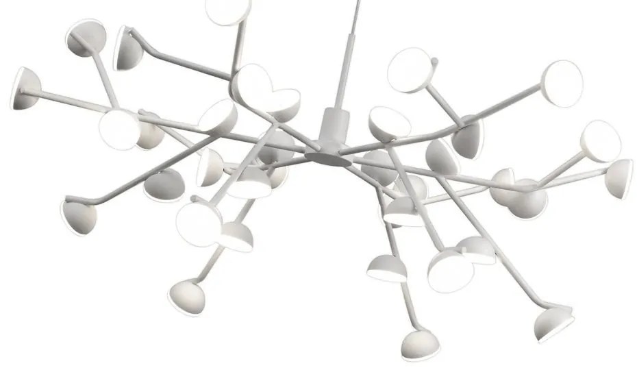 Lustra LED design modern ADN alb Large
