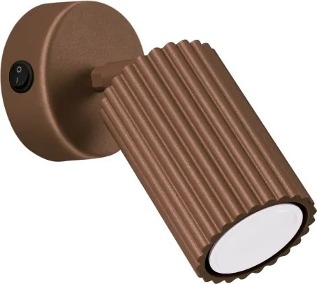 Brilagi - Aplica spot de perete LED CRESTO 1x GU10/10W/230V, maro