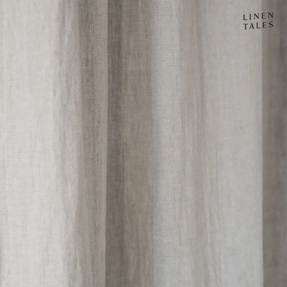 Draperie bej 140x170 cm Night Time – Linen Tales