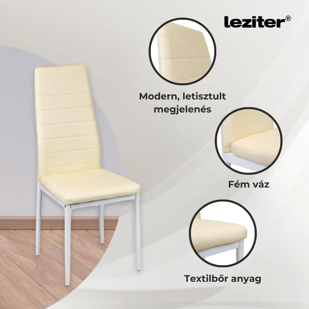 Liana 6+1 set de sufragerie bej