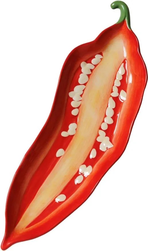 Tavita servire din ceramica, "Chili"