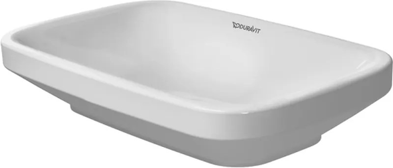 Duravit DuraStyle lavoar 60x38 cm dreptunghiular de blat alb 03496000001