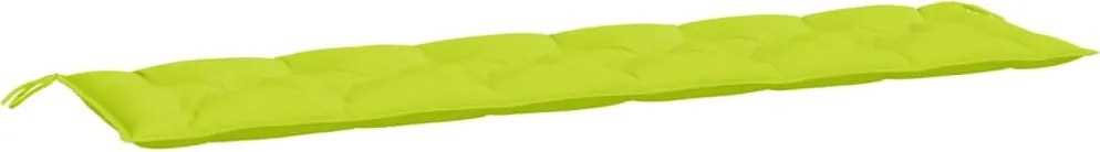 vidaXL Pernă bancă de grădină verde aprins 200x50x7 cm material oxford