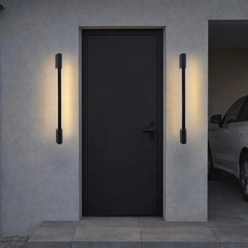 Aplica perete exterior design liniar IP54 Zilina 90cm