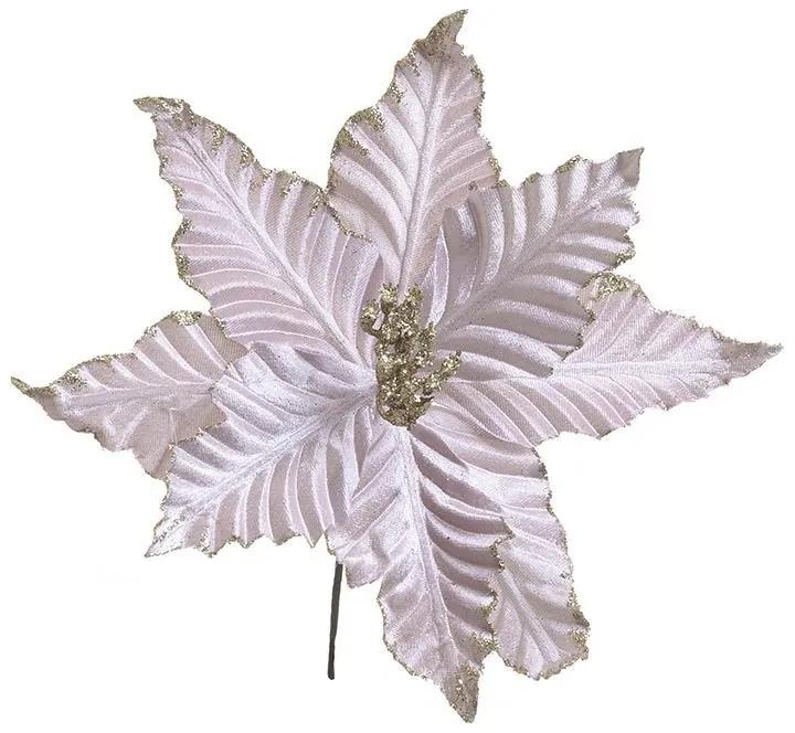 Set 3 flori Glitter Flower roz 15 cm