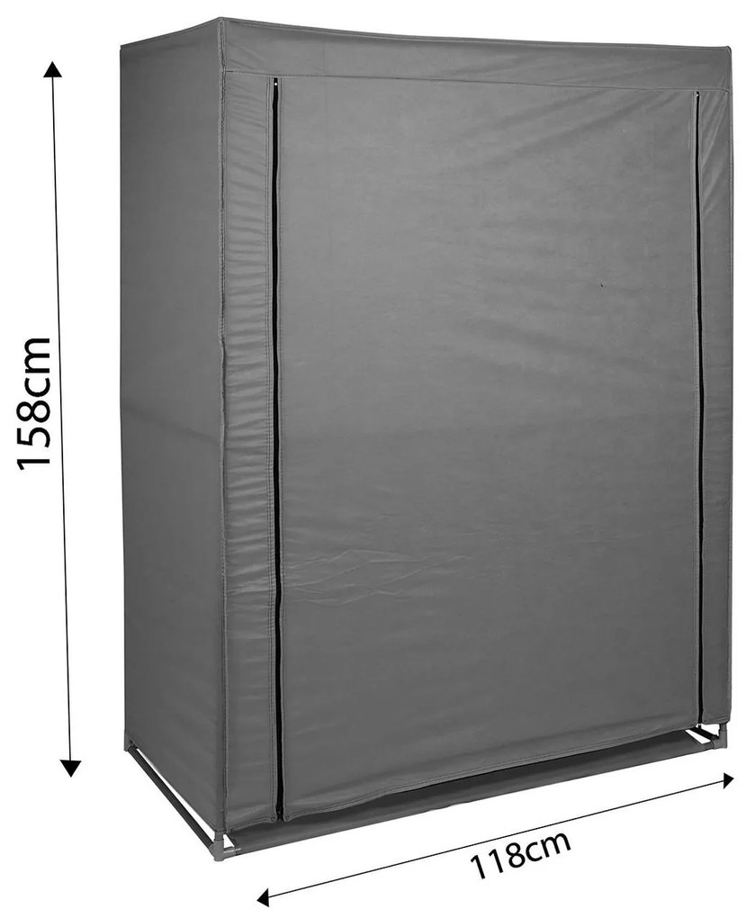 Geantă depozitare Kukevi 2 (gri) . Promo -30%. 1094851