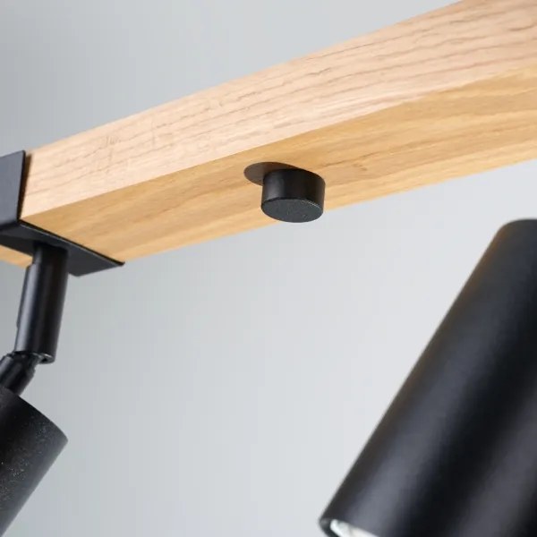 Spot Sollux SL.1346 FAGER 4xGU10/10W/230V negru