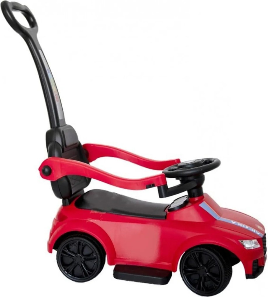 Masinuta copii si bebe NOVOKIDS™ Victory Car, Cu melodii si lumini, Maner de impins pentru parinti detasabil, Functie trotineta fara pedale, Pentru