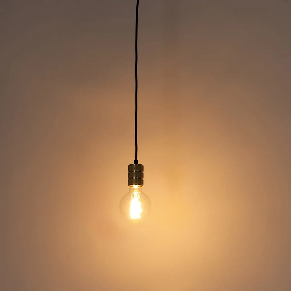 Lampă suspendată cu suspensie pe șină aurie - Cavalux