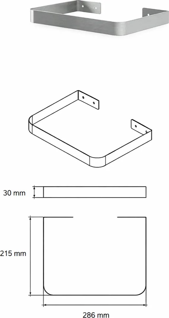 Cos gunoi incorporabil Ecomax Belt, montabil pe usa, gri antracit, 1 x 15 l H:300 mm; L:300 mm; A:220 mm, Polipropilena Otel inoxidabil, Gri