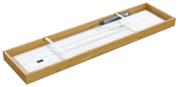 Panou LED aplicat QUADRA LED/42W/230V stejar APLED