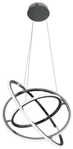 Lustră LED dimabilă pe cablu LED/105W/230V 3000-6500K + telecomandă