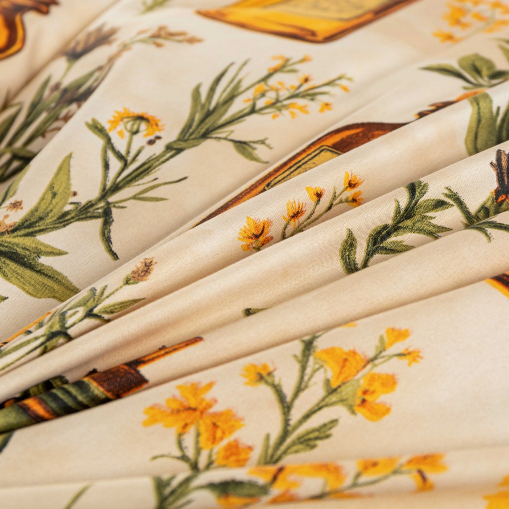 Husa de perna din microfibra APOTHECARY 45x45 cm, crem