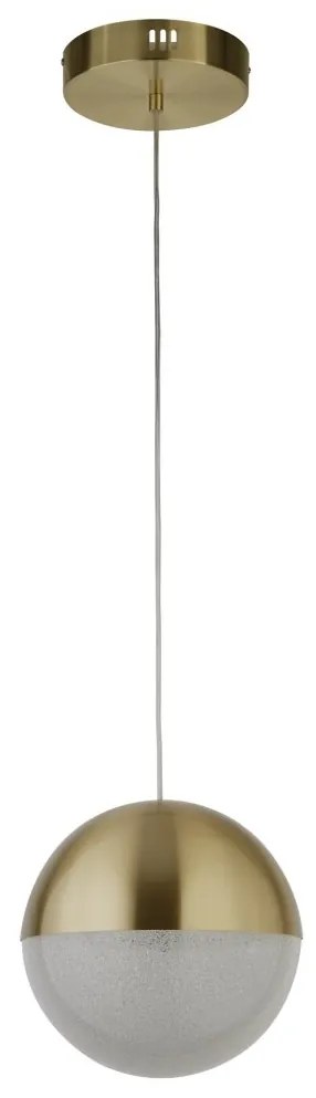 Lustra, Pendul LED Marbles alama satinata