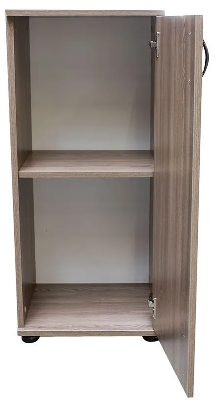 DULAP OLYMPIA, 40X37.5X90 CM, 1 USA, CULOARE SONOMA, PAL