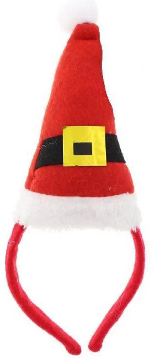 Crăciun Santa Bentita cu pălărie de Moș Crăciun 11x19 cm