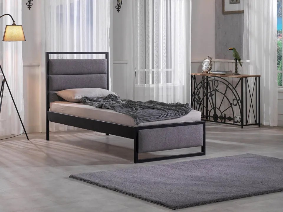 Pat 1 Persoana Chimera, 90x190 cm, Negru