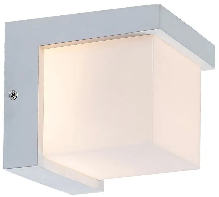 Aplica LED de perete pentru exterior IP54 Andelle alb