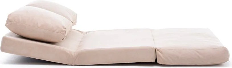 Canapea crem extensibilă 120 cm Taida – Balcab Home