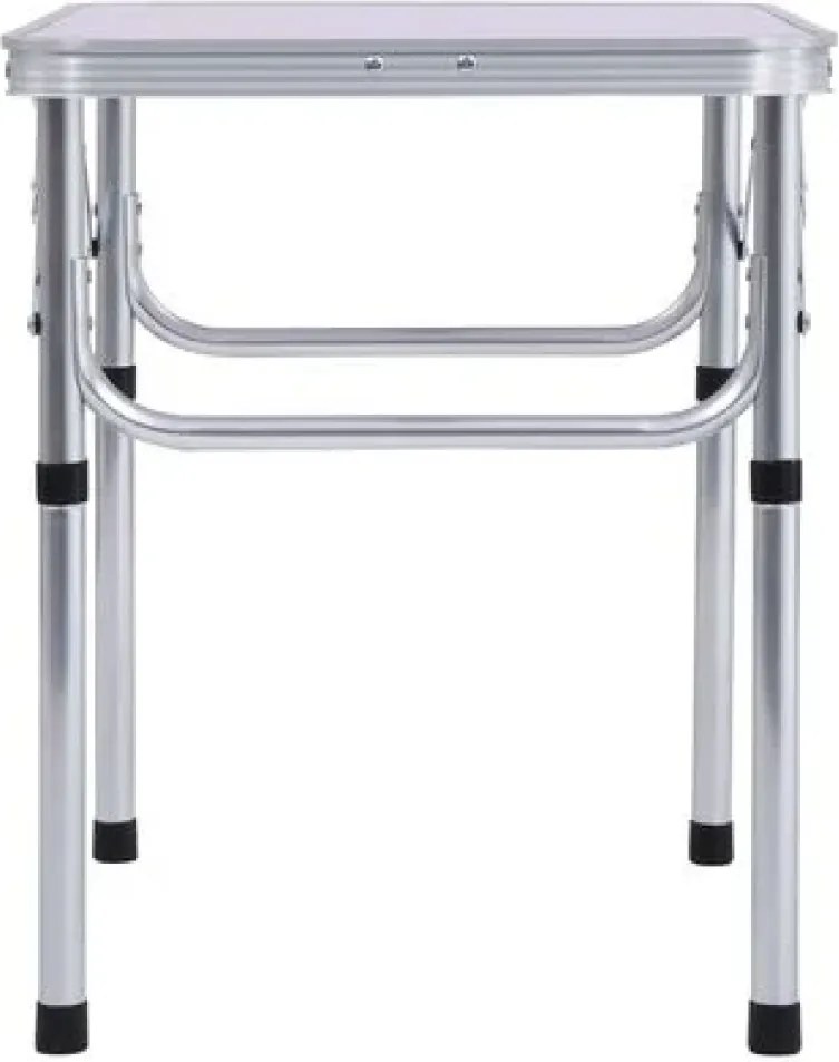 Masă de camping pliabiăla, 60 cm, aluminiu/MDF, KEPI TYP 2